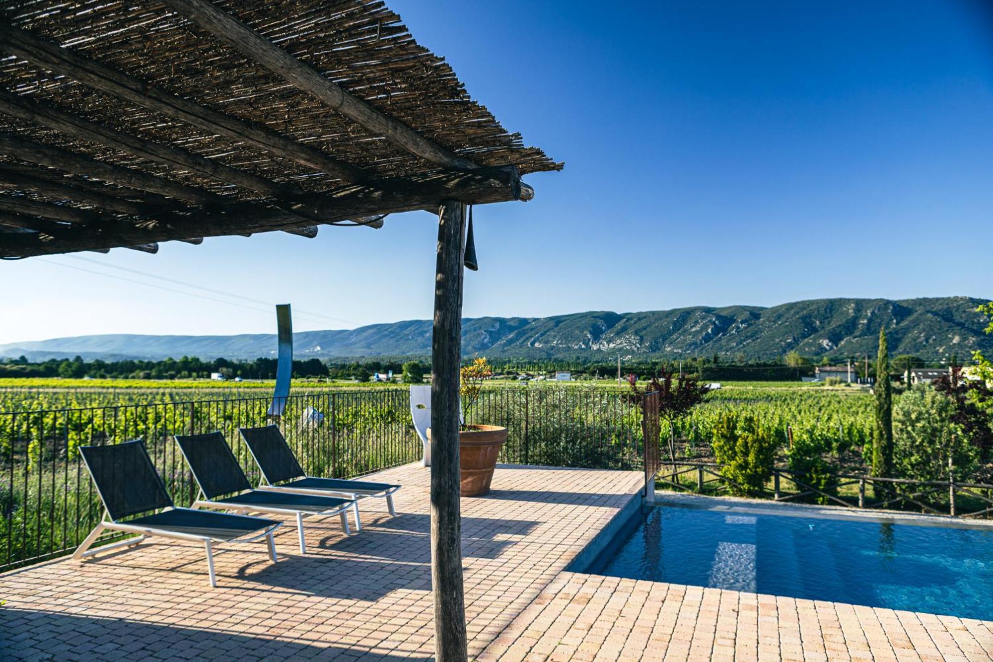 Domaine Des Peyre Robion en Luberon Exterior foto